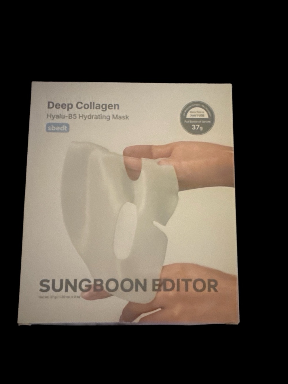 SUNGBOON EDITOR Deep Collagen Hyalu-B5 Hydrating Mask – K-Beauty Viral Favorite